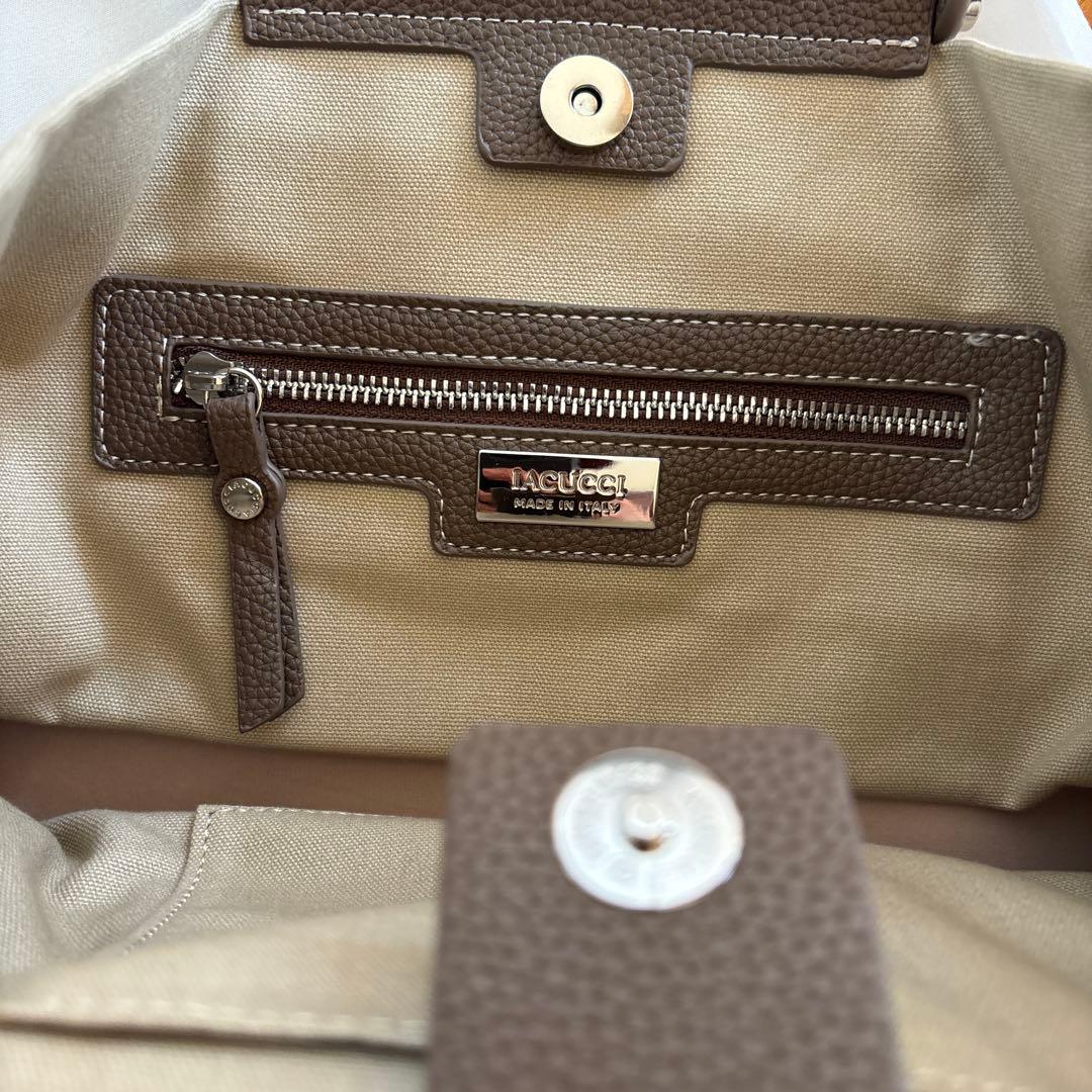 イアクッチ　ベージュ トートバッグM