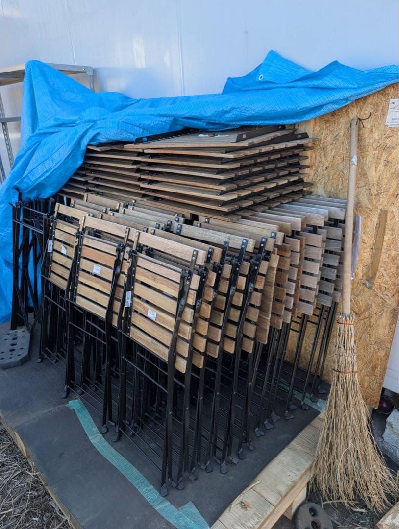 みみ　IKEA 屋外用テーブルセット　2セット