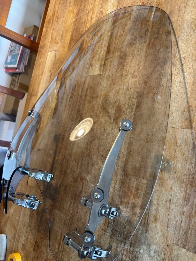 ハーレー 純正 クイックリリース ウインドシールド FXD ダイナ