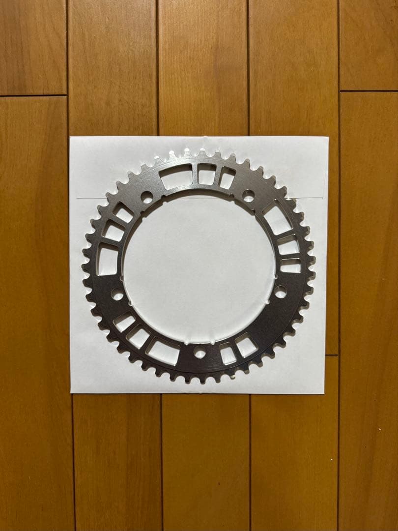 新品 aarn Track Chainring - Silver/47T 144