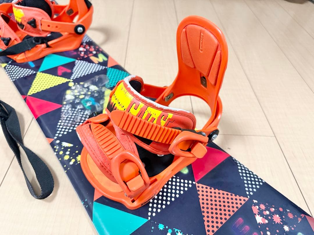 キッズ スノーボード 3点セット IGNIO kissmark 120cm