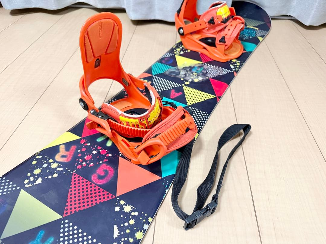 キッズ スノーボード 3点セット IGNIO kissmark 120cm