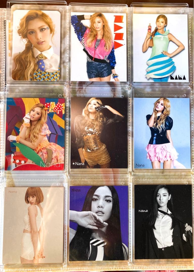 AFTERSCHOOL ナナ トレカ セット レア ORANGE CARAMEL