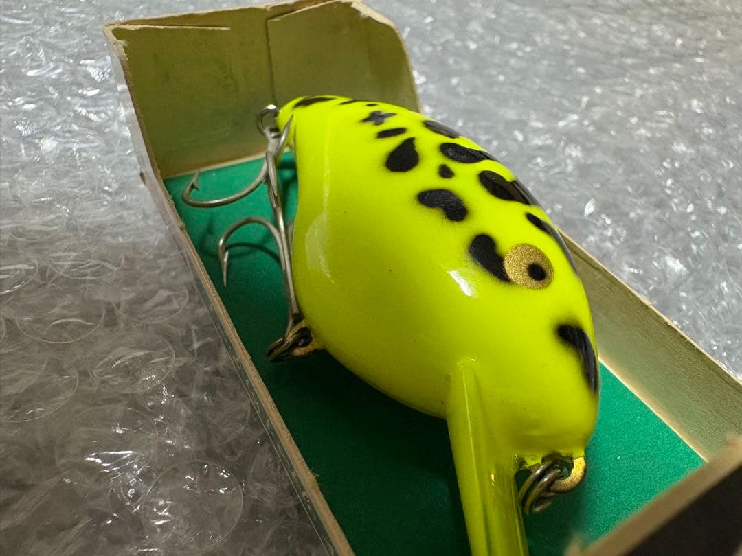 オールドヘドン　ビッグヘッド　CDF 激濃色　良個体　NIB 新品　HEDDON