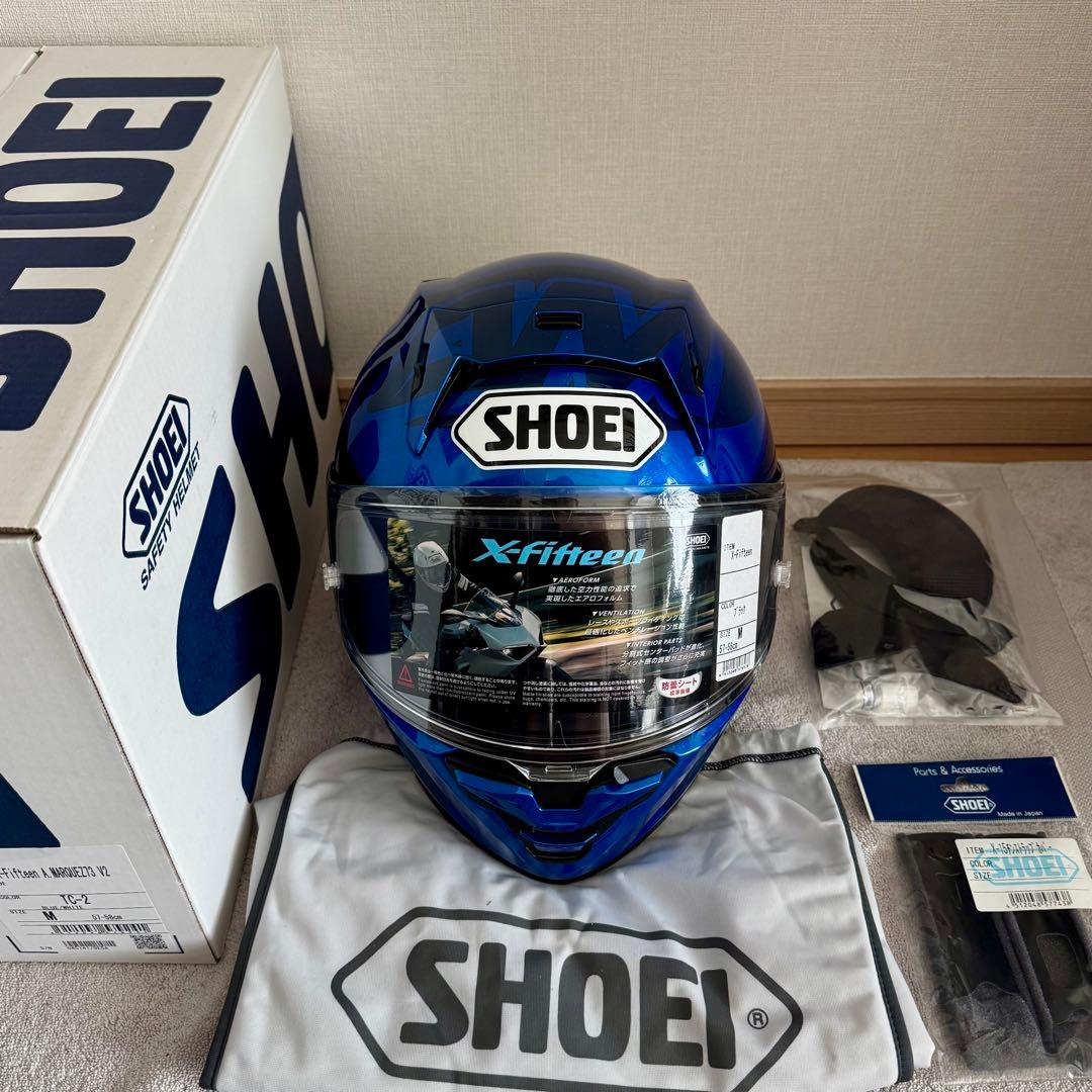 SHOEI X-FIFTEEN ALEX MARQUEZ73 V2 ヘルメットM