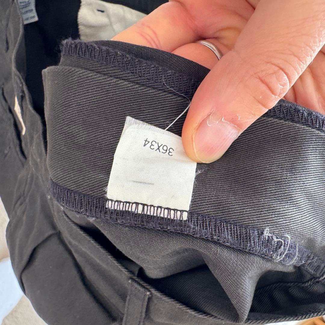 ラルフローレン ポロチノ 36×34 ダークブラウン パンツ 初期タグ