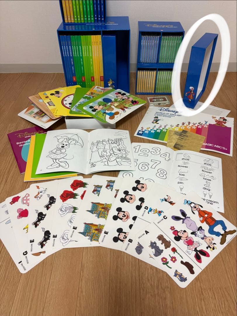 DWE ベーシックABCs+ DVD・絵本セット