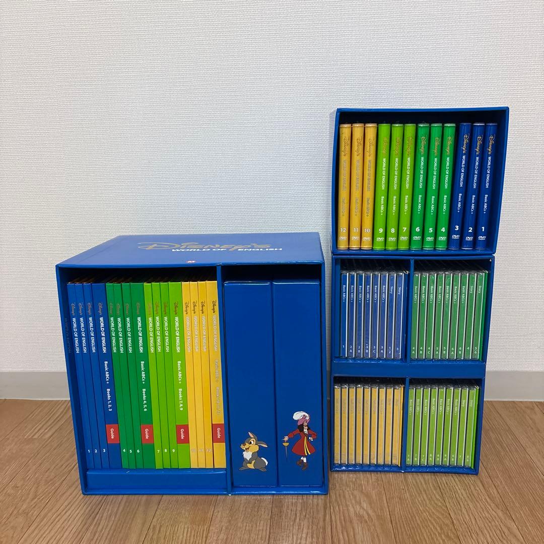 DWE ベーシックABCs+ DVD・絵本セット