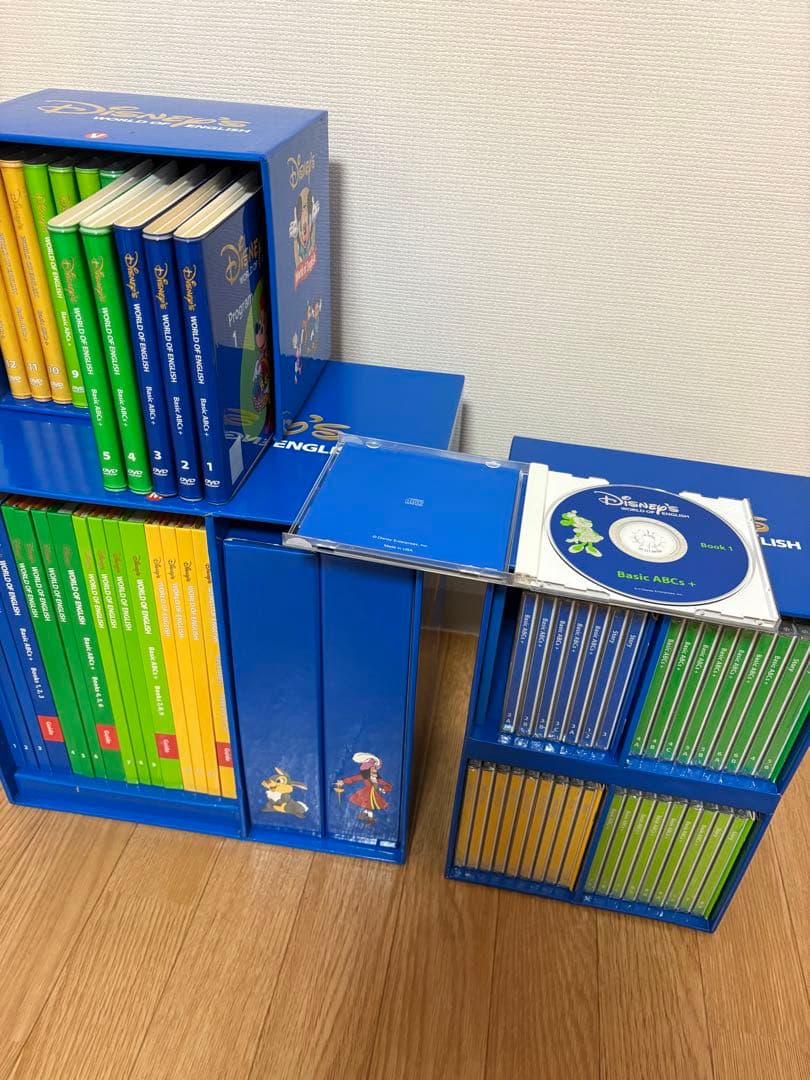 DWE ベーシックABCs+ DVD・絵本セット