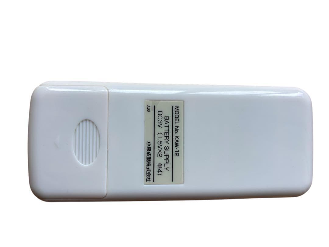 【美品・リモコン付】2022年KOIZUMI 窓用エアコン KAW-1622