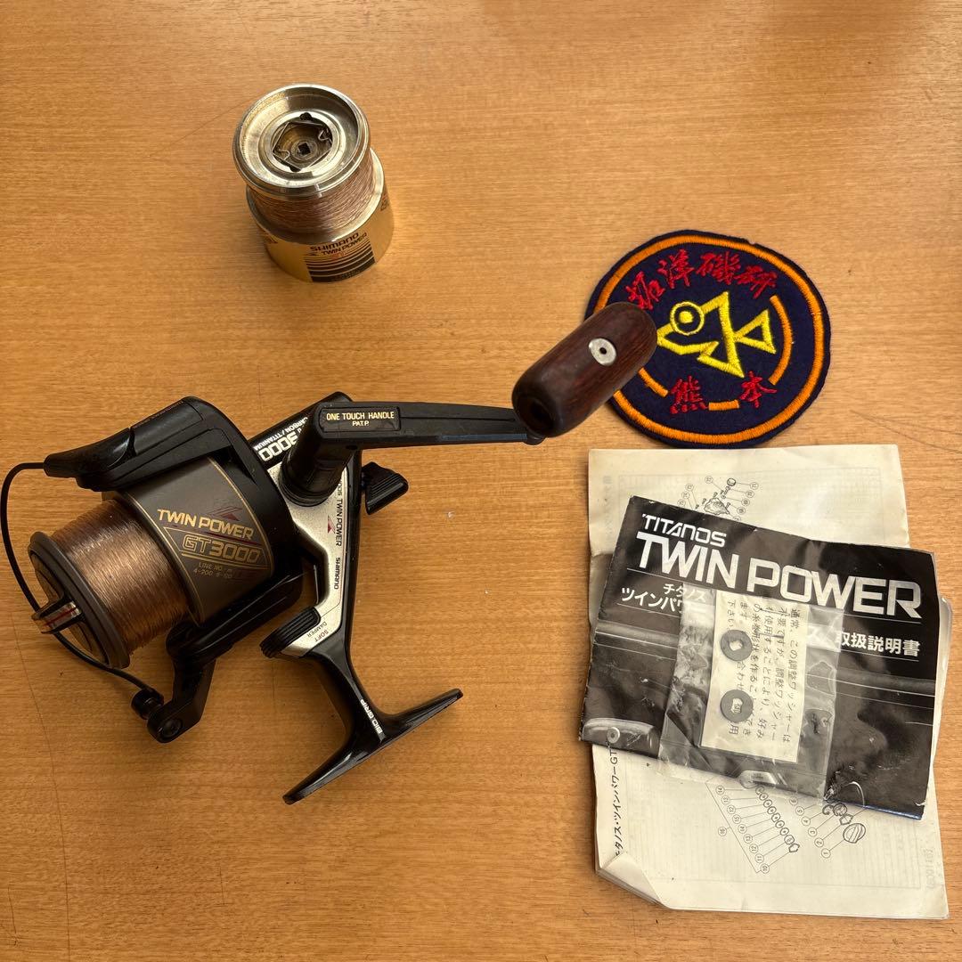 【希少⠀】SHIMANO シマノ TWIN POWER GT3000 レトロ美品