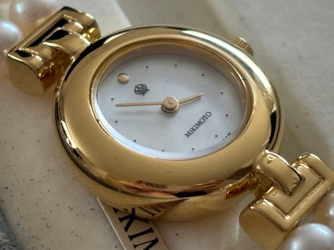 MIKIMOTO ミキモトレディース腕時計　パール　JALオリジナル限定