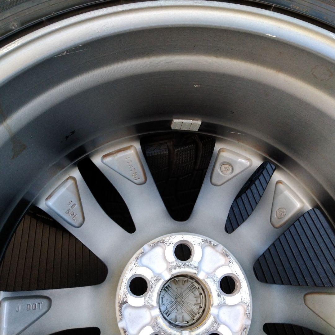 ★カローラツーリング アルミホイール 215/45R17ダンロップWM02 4本