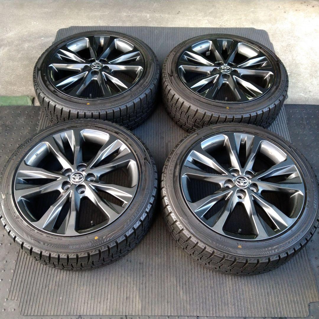 ★カローラツーリング アルミホイール 215/45R17ダンロップWM02 4本