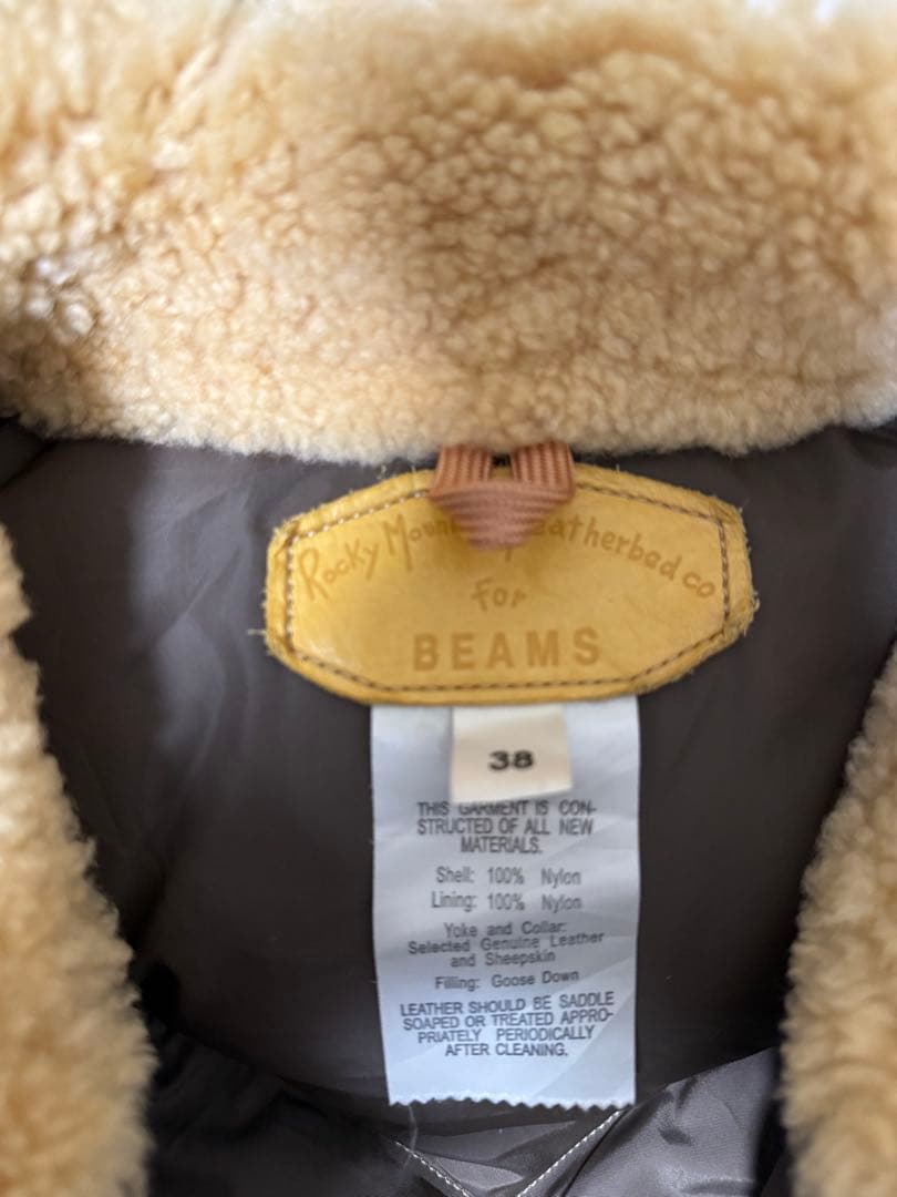 S*H様 Rocky MountainFeatherbedビームス別注ダウンベス