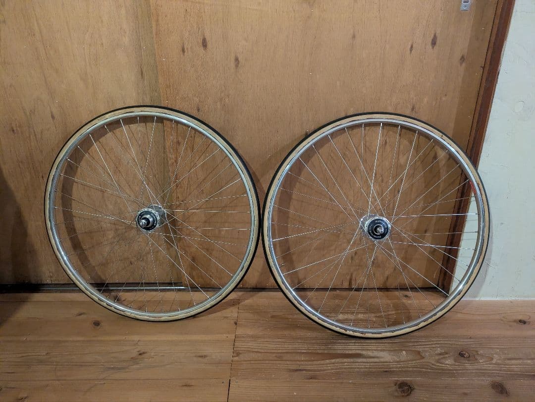 ARAYA GOLD 完組ホイール DURA-ACE ピスト 前後 NJS刻印有