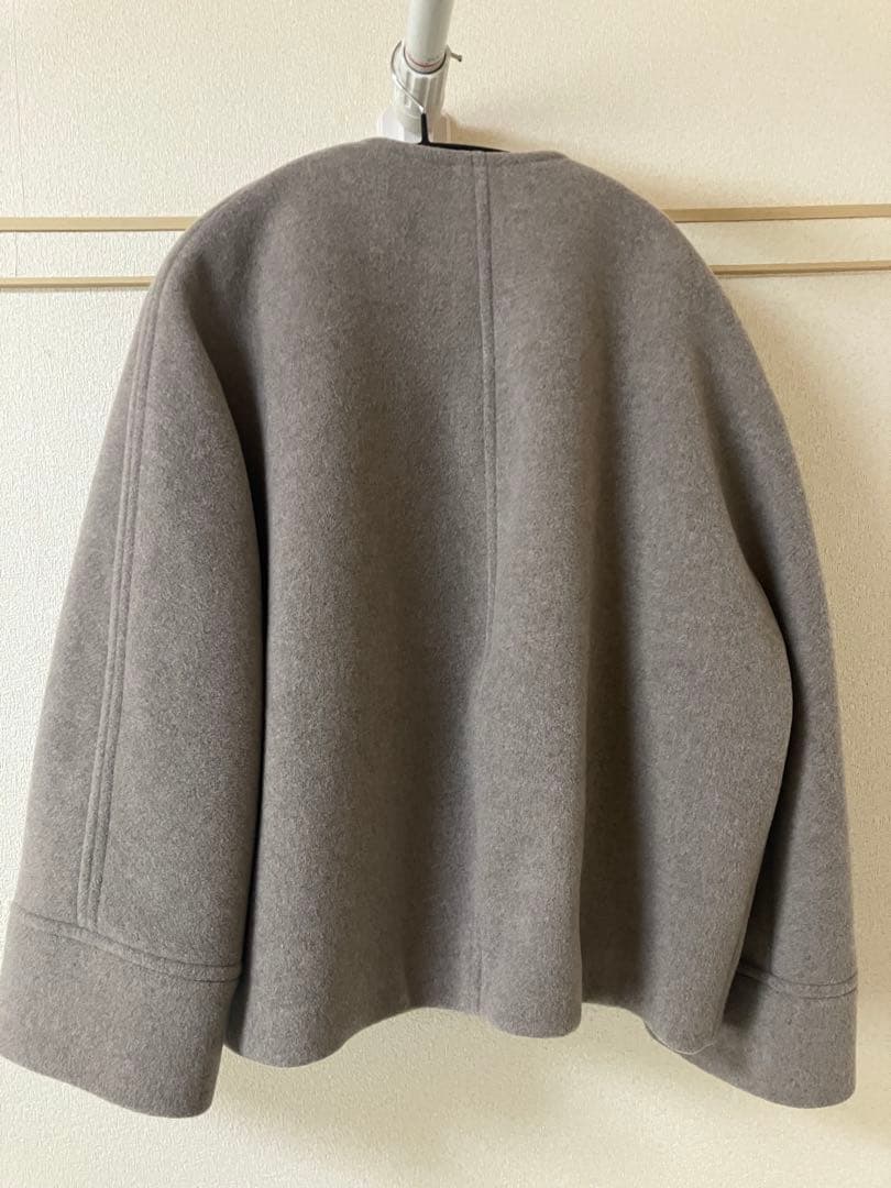 noble ノーブル MTR ショートケープブルゾン　コート 38