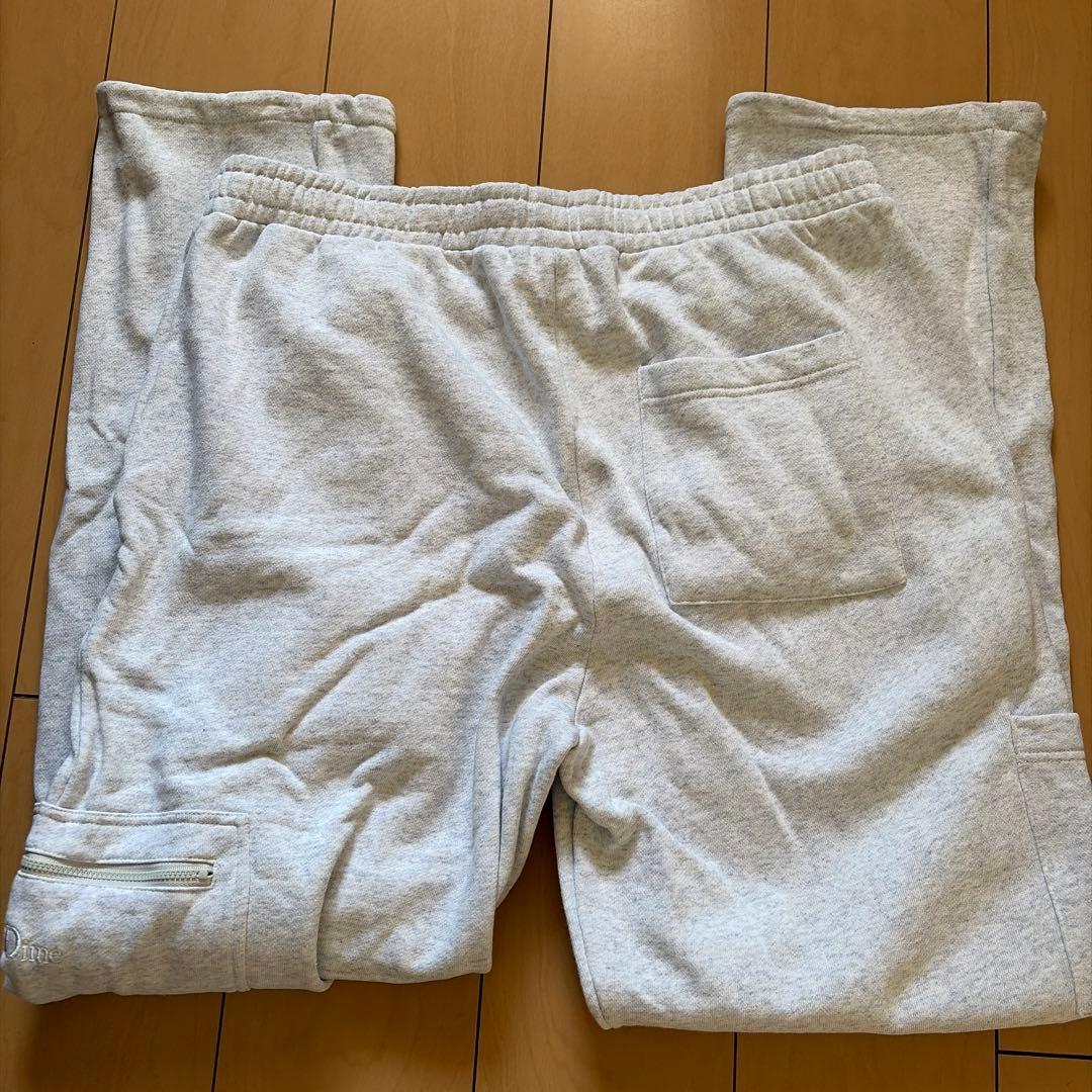 Dime XL カーゴスウェットパンツ　グレー