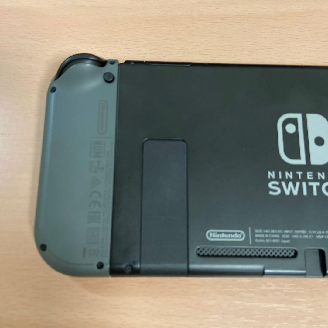 Nintendo Switch 本体 グレー バッテリー強化 メモリーカード付