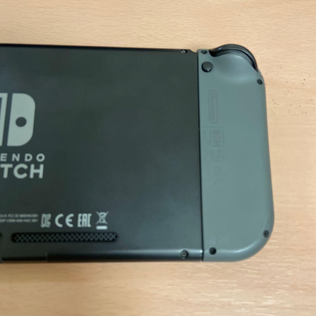 Nintendo Switch 本体 グレー バッテリー強化 メモリーカード付