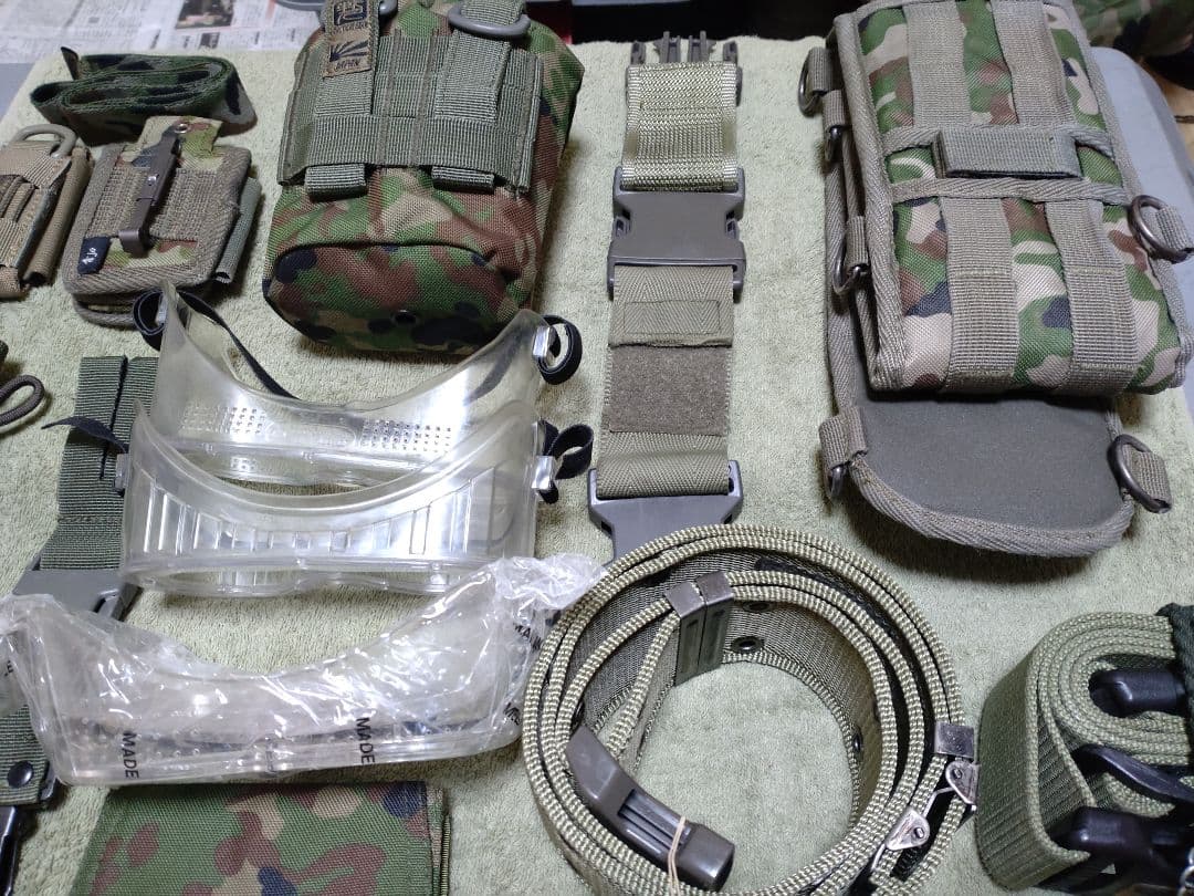 たつ房　迷彩個人携行品セット(バラ売り不可)