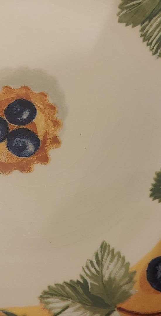 GIEN ジアン フルーツタルトプレート 6枚セット アンティーク