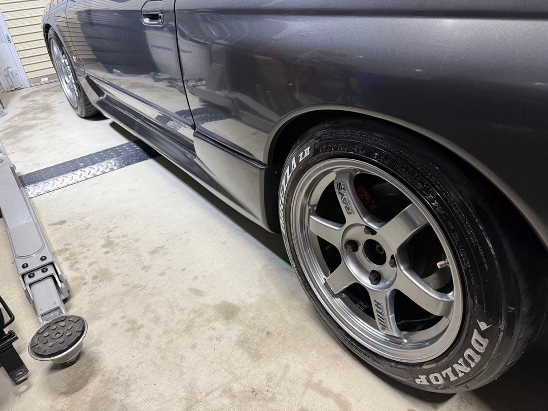 TE37レイズ 16インチ 8j 4穴114.3