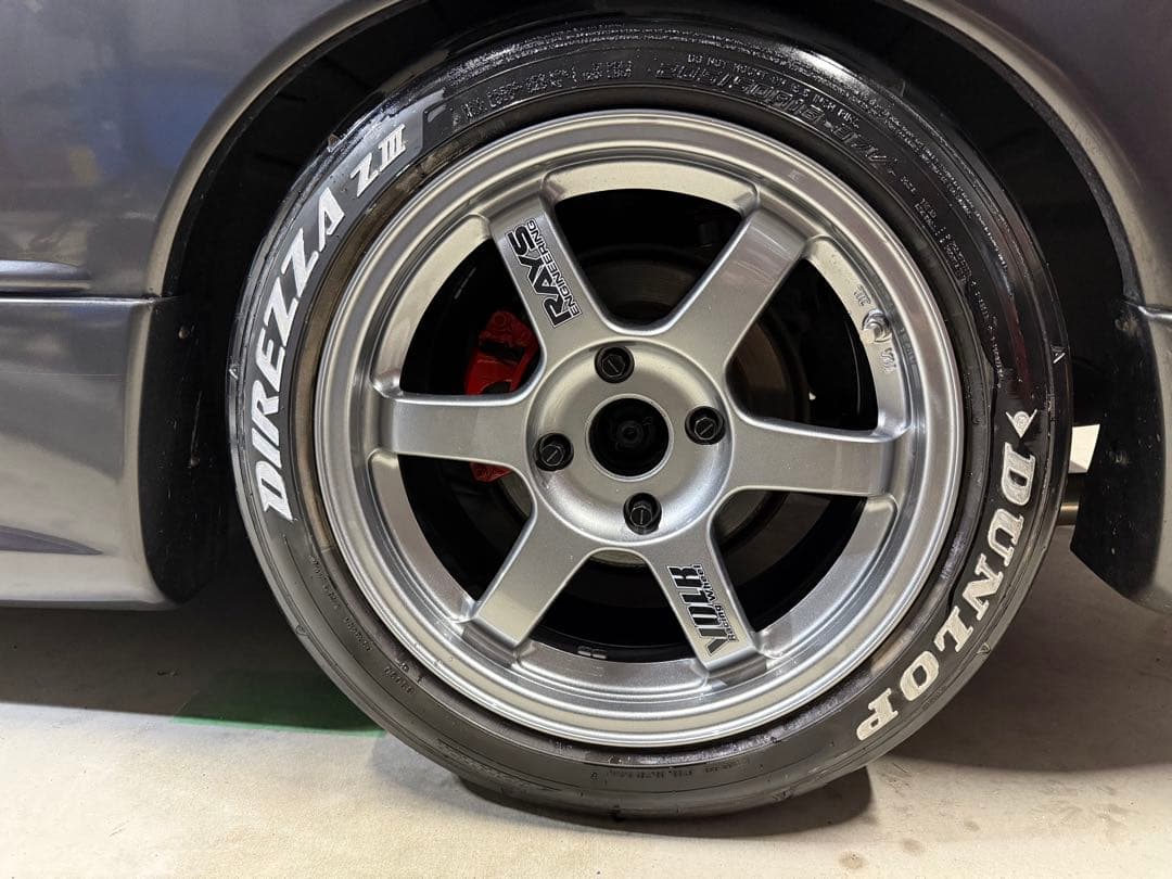 TE37レイズ 16インチ 8j 4穴114.3