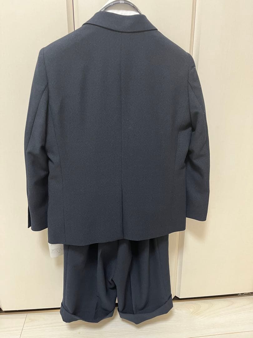 みい　新品 イーストボーイ 120 男の子 フォーマル6点セット紺色