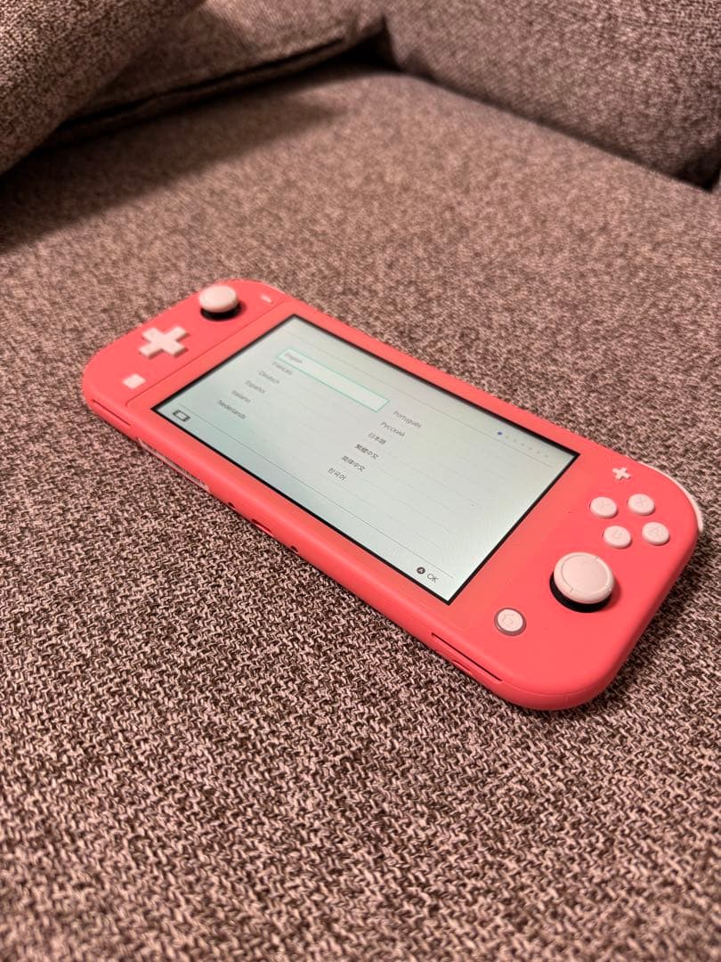 Nintendo Switch Lite ピンク 本体【箱付き】