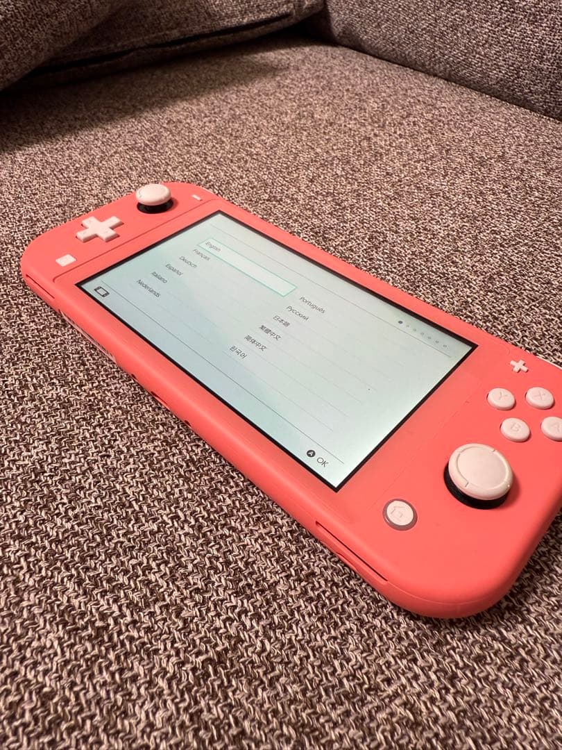 Nintendo Switch Lite ピンク 本体【箱付き】
