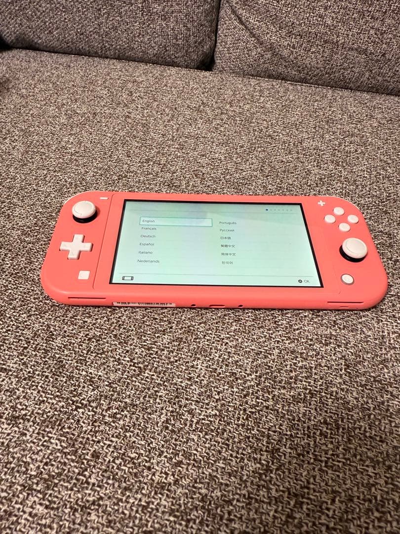 Nintendo Switch Lite ピンク 本体【箱付き】