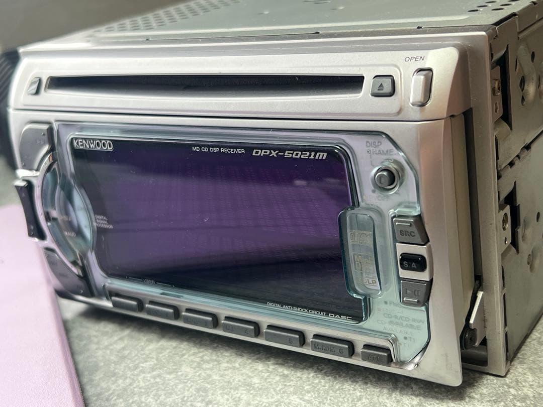 KENWOOD DPX-5021M スペアナ ロンサムカーボーイ 旧車