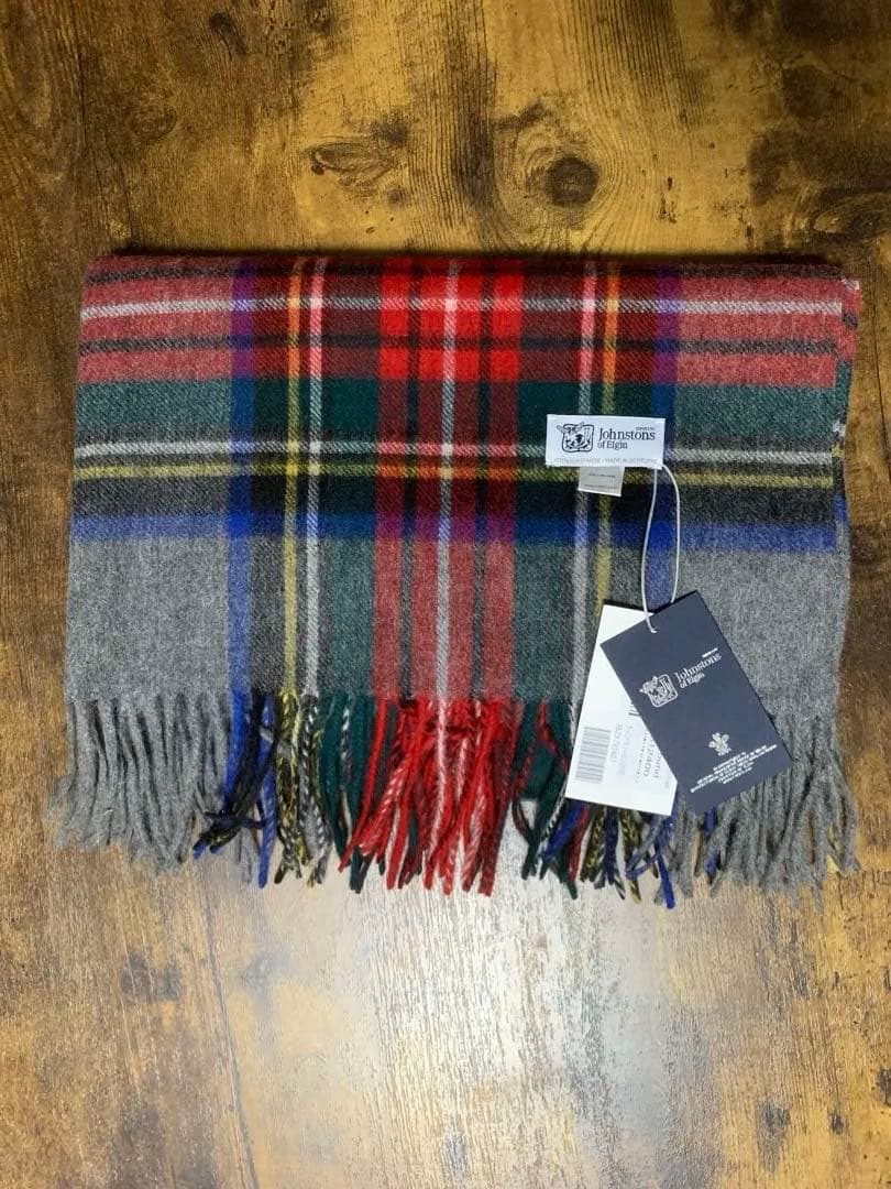 コ*ア様 ジョンストンズストール大判　カシミア　グレースチュワート