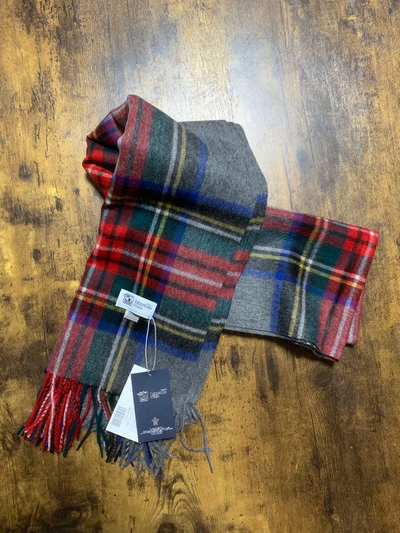 コ*ア様 ジョンストンズストール大判　カシミア　グレースチュワート