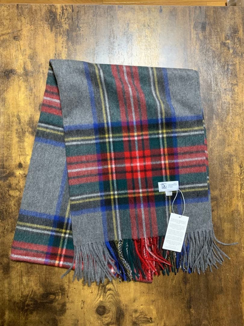 コ*ア様 ジョンストンズストール大判　カシミア　グレースチュワート