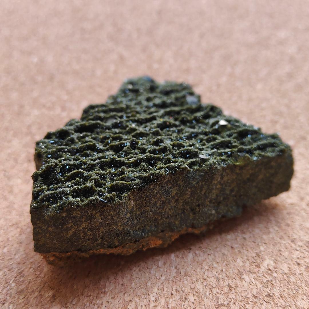 トルコ産エピドート&水晶　天然石 鉱物 原石