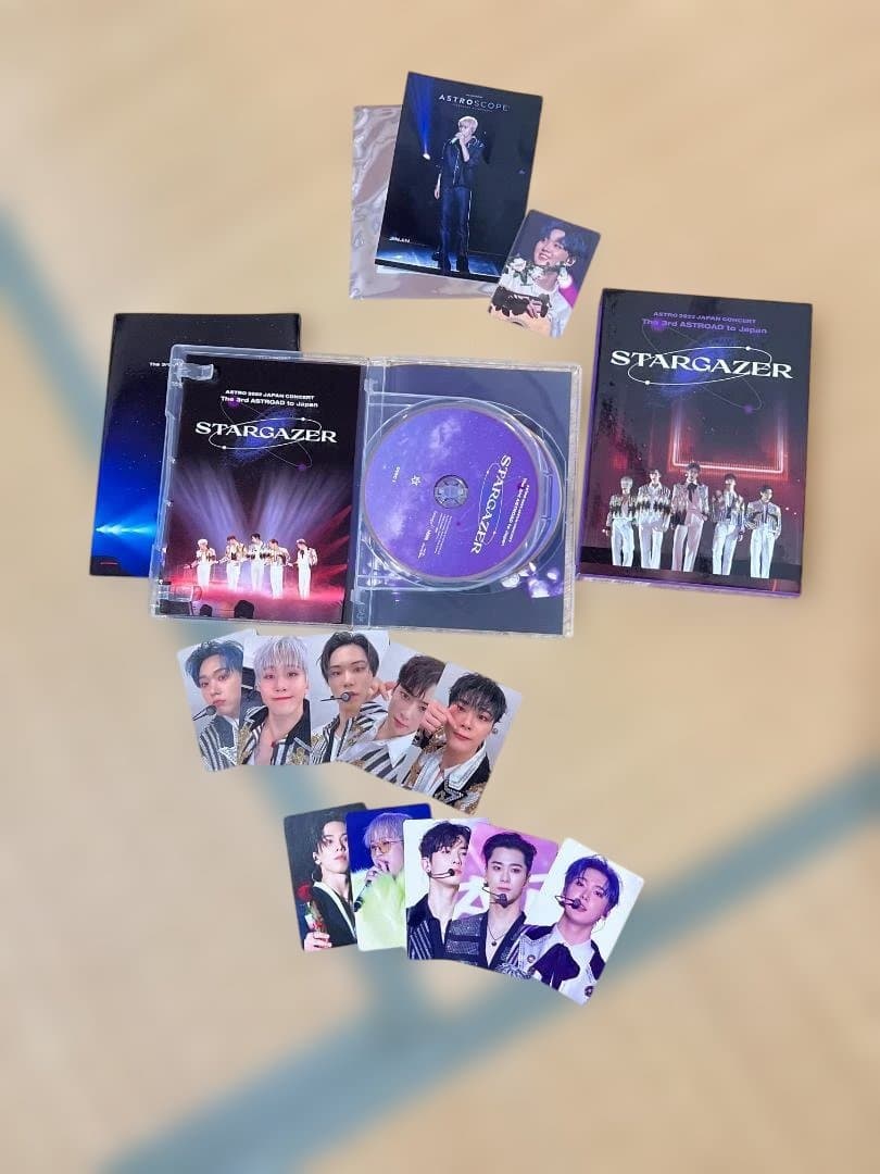 ASTRO 公式グッズ 2022ライブ DVD STARGAZER ＋特典付き