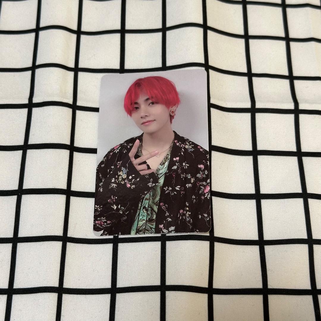 bts 2018 memories v テテ テヒョン トレカ Blu-ray