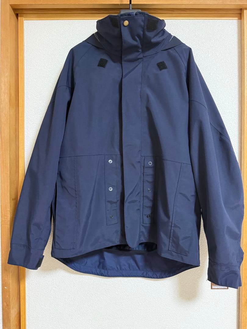 WAIPER.inc NAVY 3WAY WATERPROOF パーカーXL