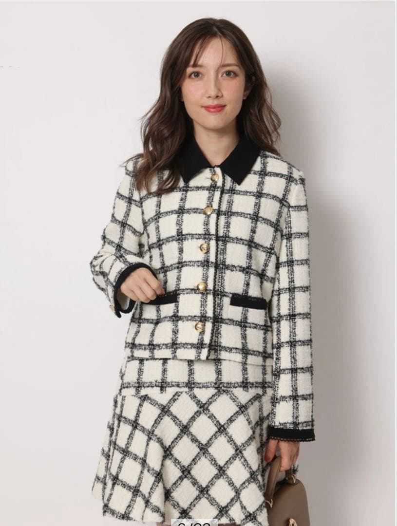 m Apuweiser-riche ツイードスカート