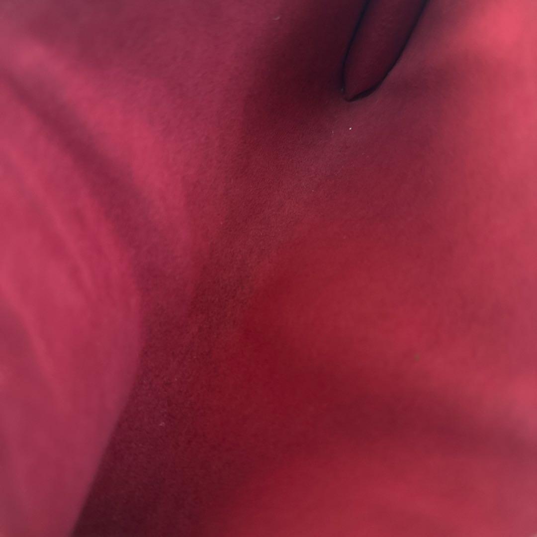 ルイヴィトン エピ アクセソワール ポーチ ポシェットハンドバッグ レッド 赤