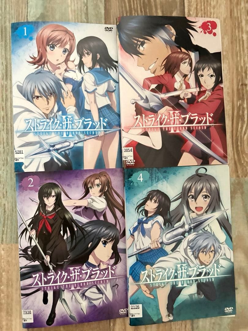 ストライク・ザ・ブラッド 1期~ 5期+ OVA全31巻 DVD 全巻セット