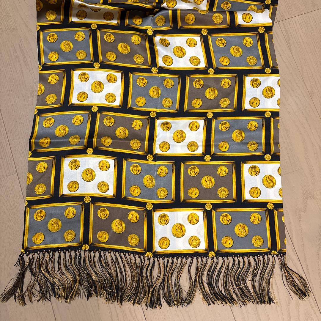 Zilli シルク100% マフラー 柄