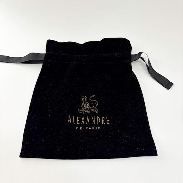 【未使用に近い】ALEXANDRE DE PARIS　カチューシャ　ベロア