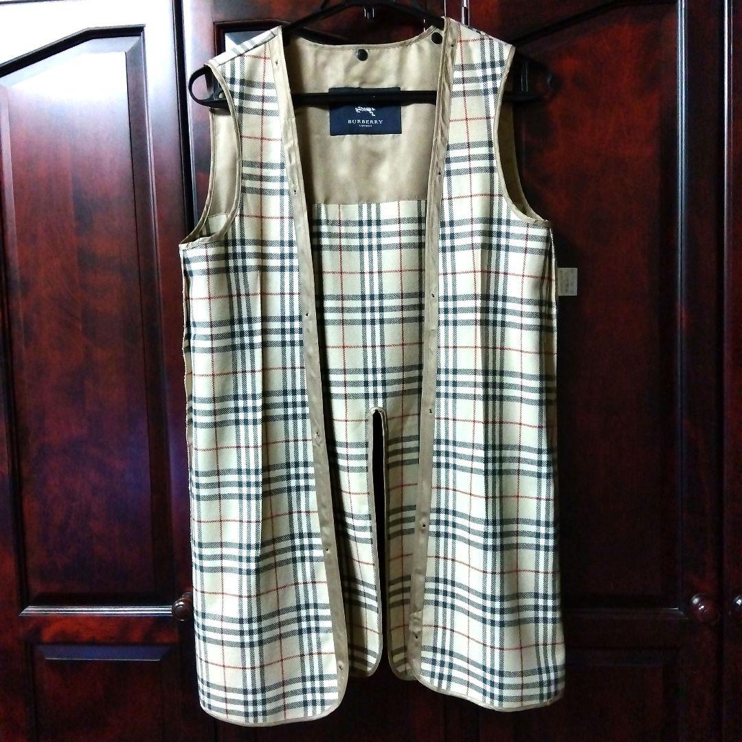 バーバリーロンドン トレンチコート 黒 M ノバチェック ライナー付