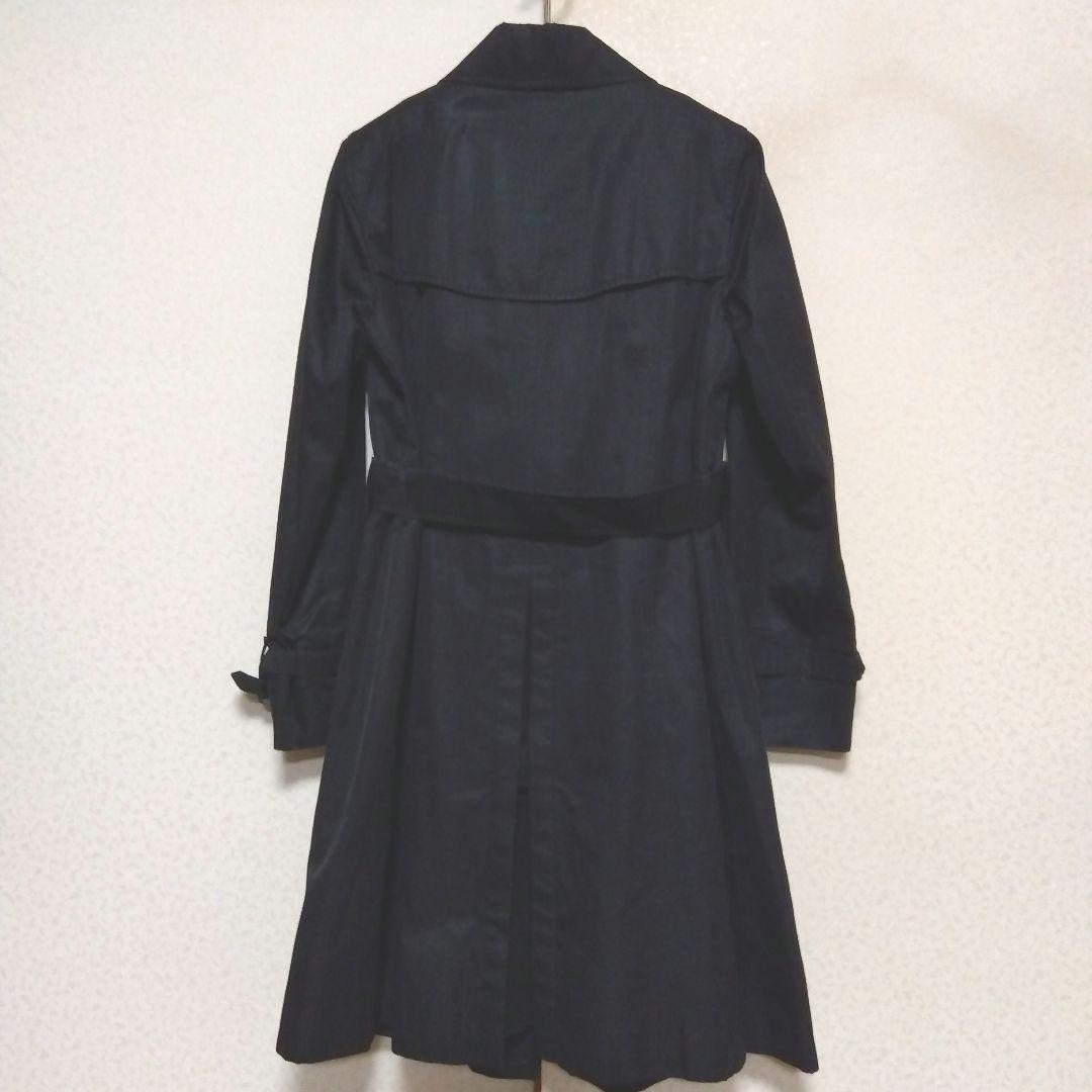 バーバリーロンドン トレンチコート 黒 M ノバチェック ライナー付