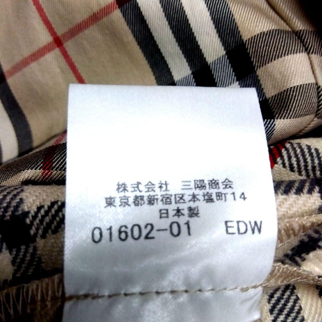 バーバリーロンドン トレンチコート 黒 M ノバチェック ライナー付