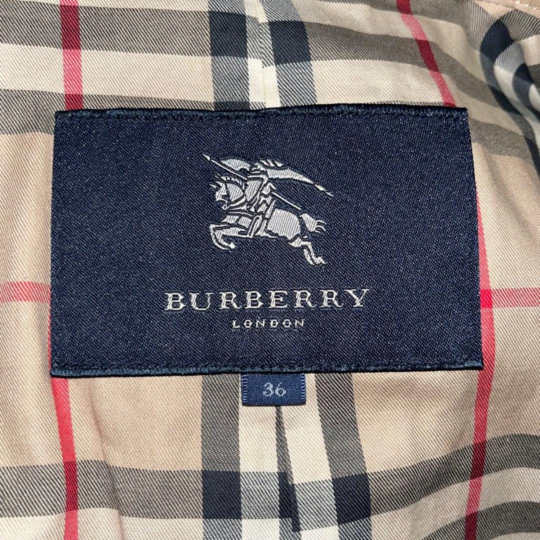バーバリーロンドン BURBERRY LONDON トレンチコート 36