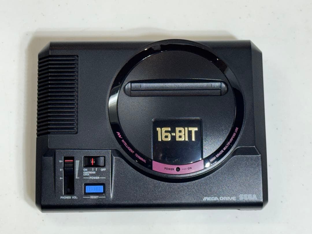 【完品/ケーブル未使用】メガドライブミニW（コントロールパッド2個付）